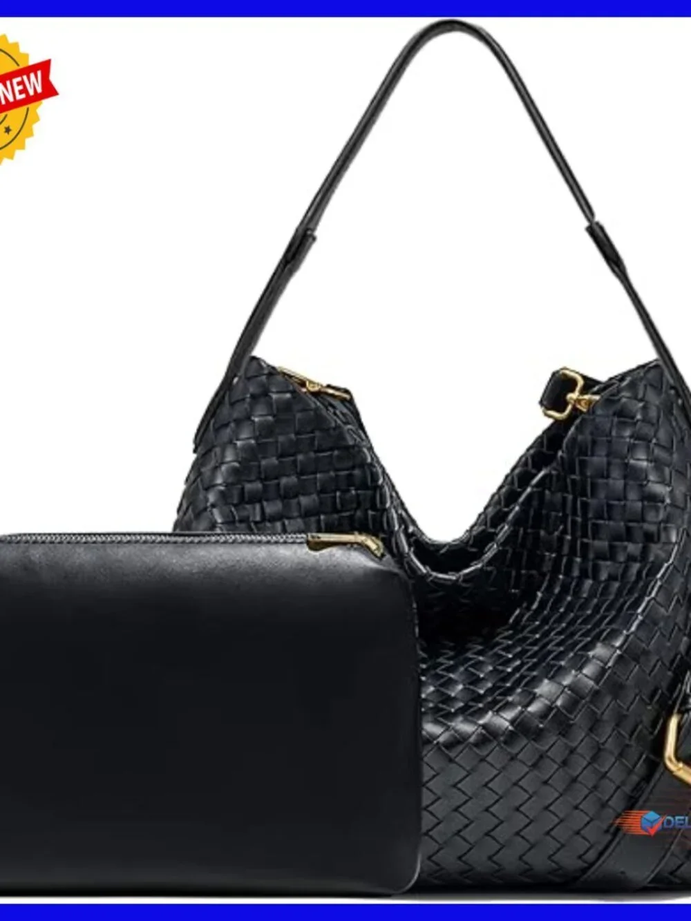Small Vegan Leather Crossbody Bag Adjustable Strap Phone Purse Hobo